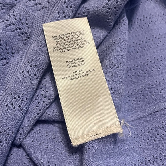 Wilfred Parcel Top in Soft Iris - Size Medium - Picture 7 of 7